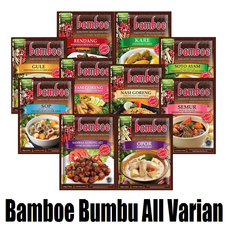 

Bamboe Bumbu 35 gr All Varian - Bumbu Bambu #DTS