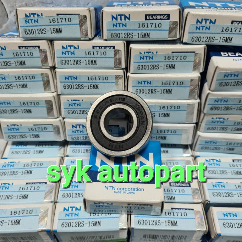 Bearing 6301 2RS -15mm NTN