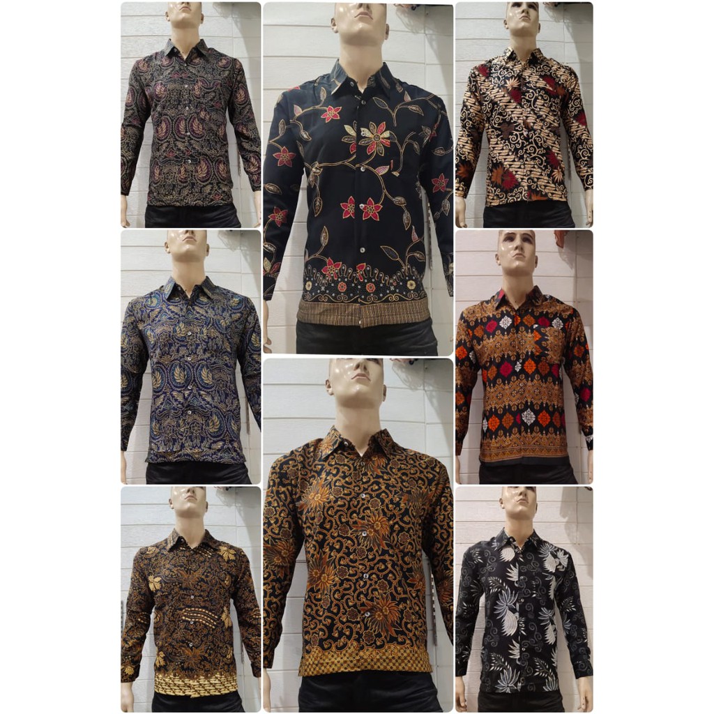 KEMEJA BATIK LENGAN PANJANG