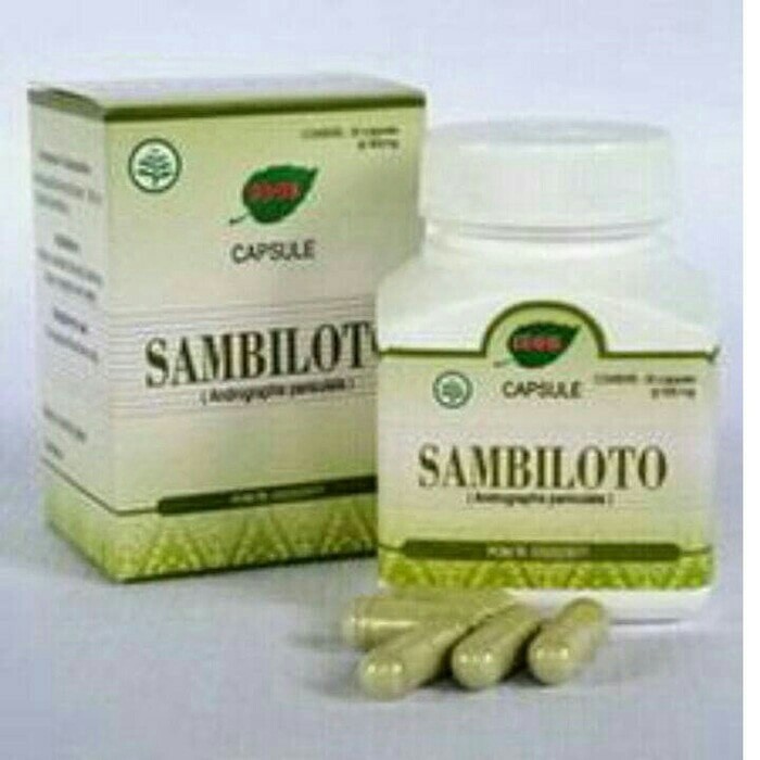 

SAMBILOTO jamu iboe 1btl isi30kapsul