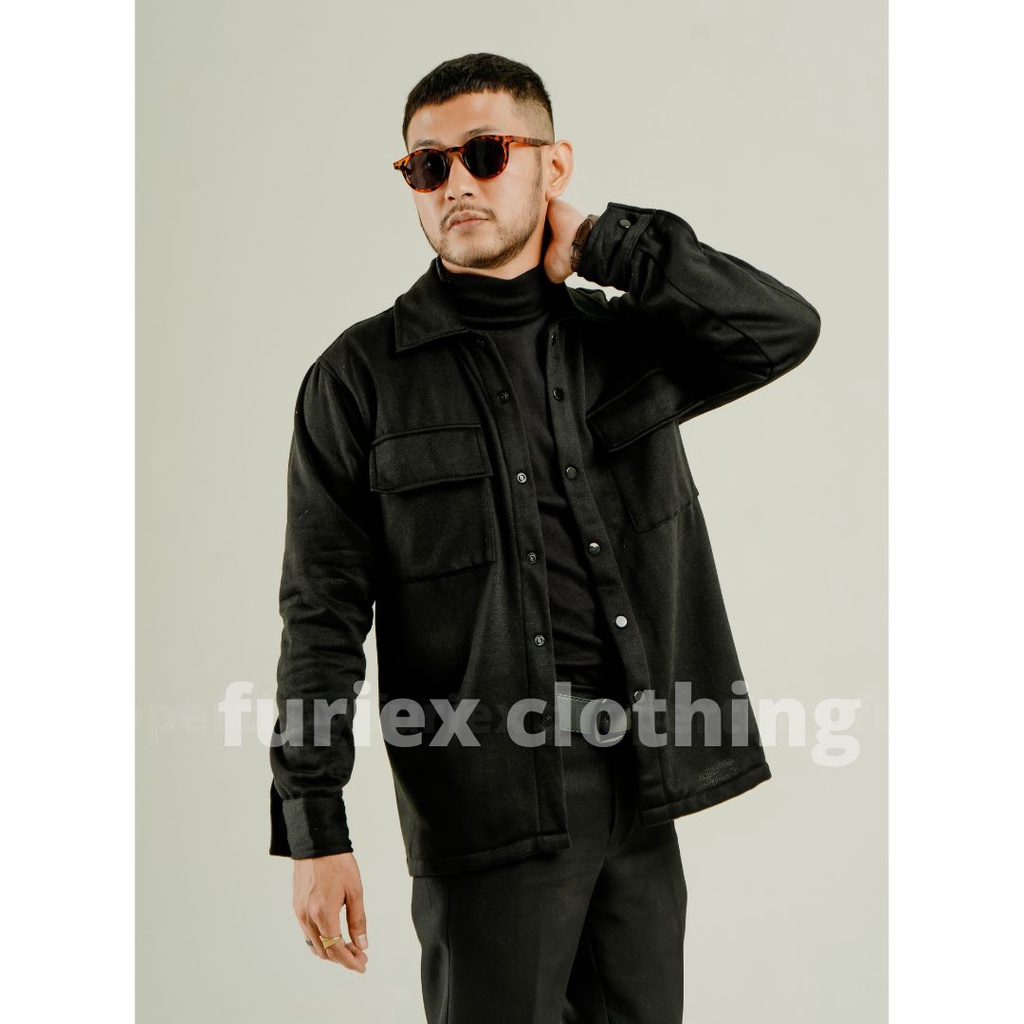 SHACKET JACKET PLEECE / JAKET PRIA / JACKET / JACKET PREMIUM