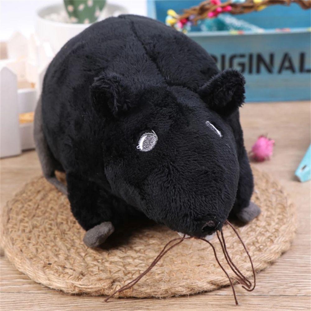Lanfy Simulasi Mouse Boneka Mainan Boneka Xmas Hadiah Boneka Gambar Boneka Binatang Plush Animal Toy Rumah Mainan Lembut Mainan Mewah