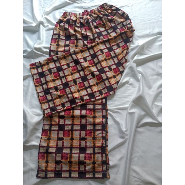 D3_Collection celana kulot JUMBO motif kotak