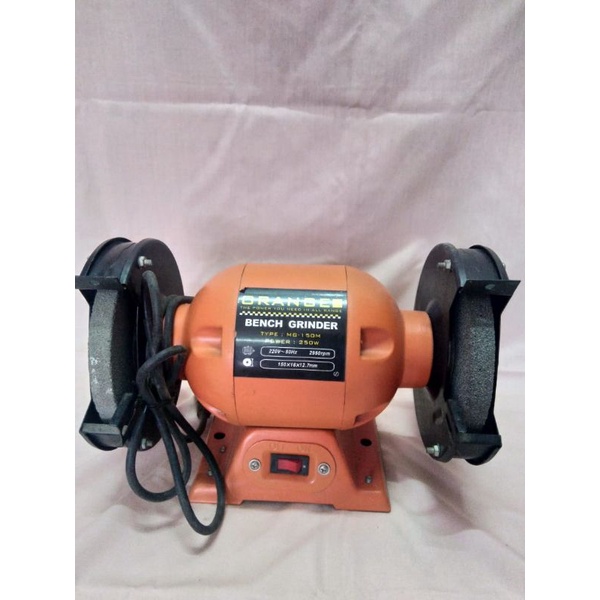 Gerinda Duduk 6" Orange / Bench Grinder 6 inchi