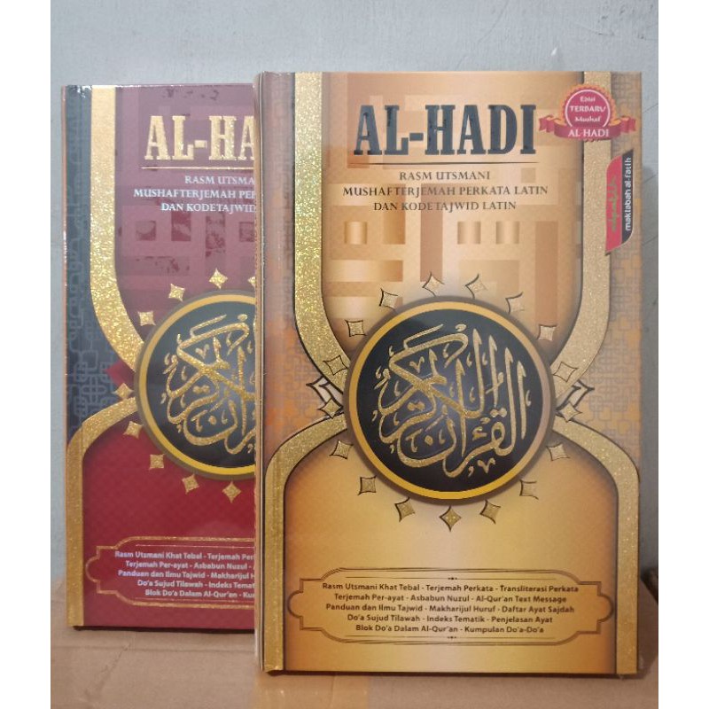 Al Quran Perkata Latin Al Hadi B5