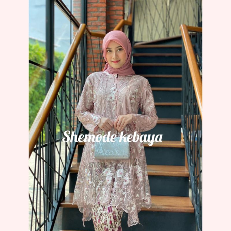 [REALPICT]TUNIK FLOY/KEBAYA PESTA/KEBAYA WISUDA