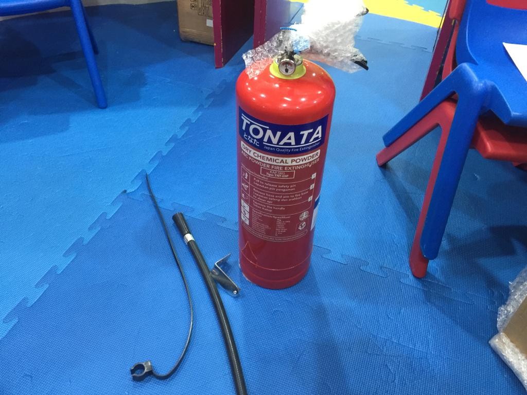 Apar 5kg Bubuk Abc Powder Tonata / Set Komplit