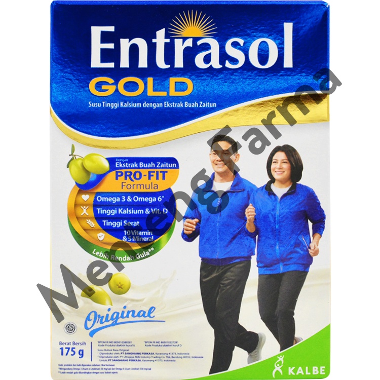 Entrasol Gold Original 175 Gram - Susu Tinggi Kalsium Dewasa dan Lansia