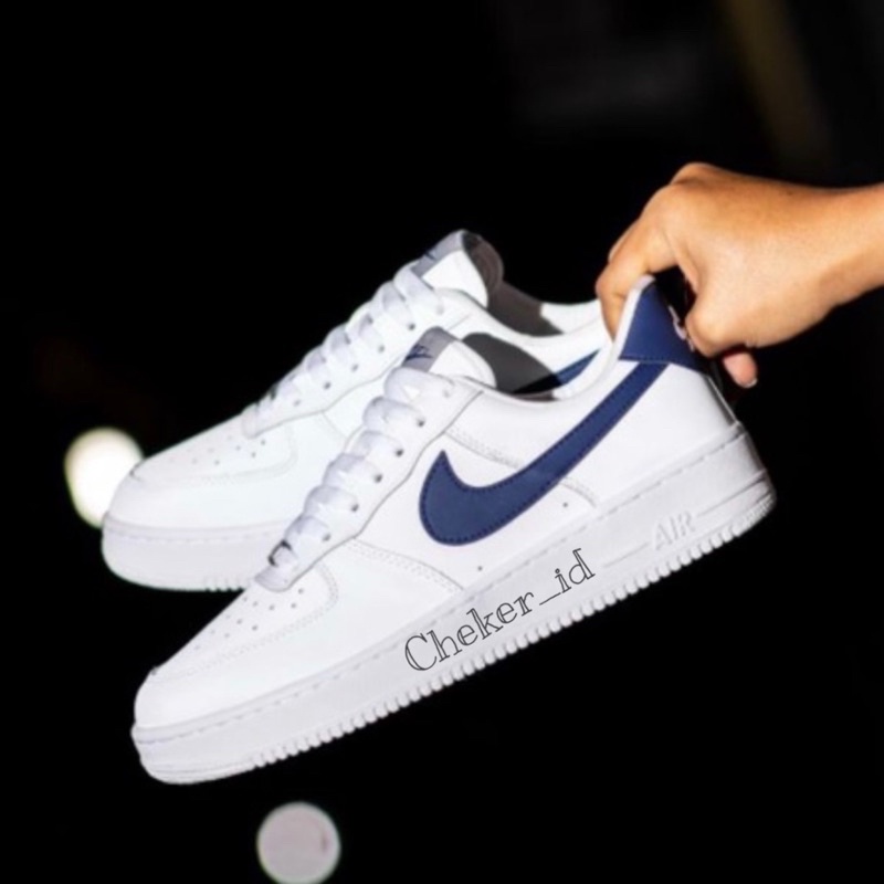 PRIA &amp; WANITA SEPATU NK3 A1R FORC3 1 ONE PUTIH NAVY WHITE NAVY SEPATU WANITA DAN PRIA LV8 ‘07 MID LOW UTILITY SEPATU KASUAL SNEAKERS ANAK PEREMPUAN LAKI LAKI SEPATU TERLARIS