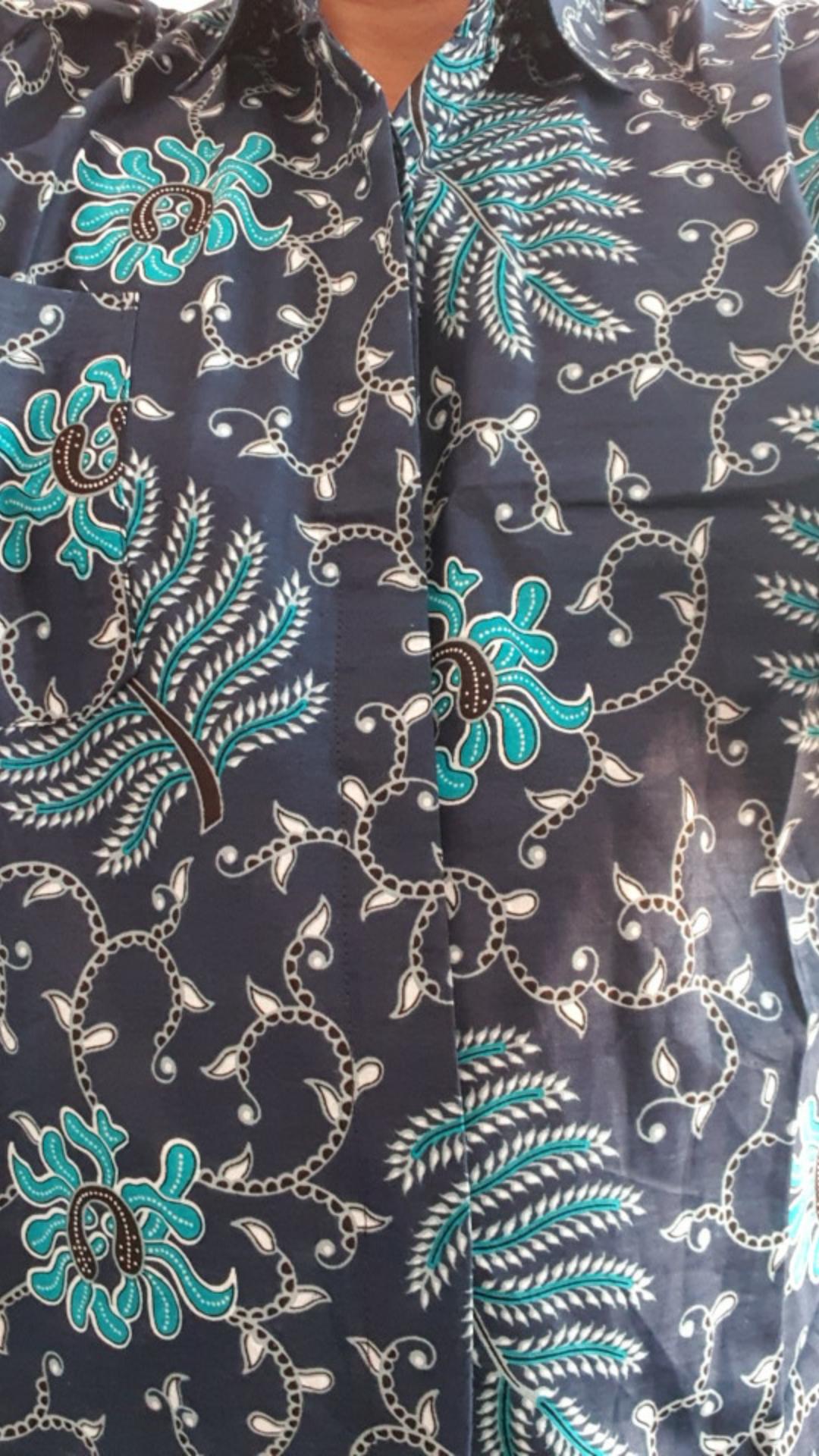 Baju Batik Pria Gus Azmi Syubbanul Muslimin Batik Katun Halus Hadroh Azzahir Hilwa