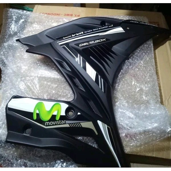 Sayap half fairing vixion new 2017 vva