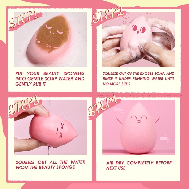 PINKFLASH Puff Spons Beauty Blender