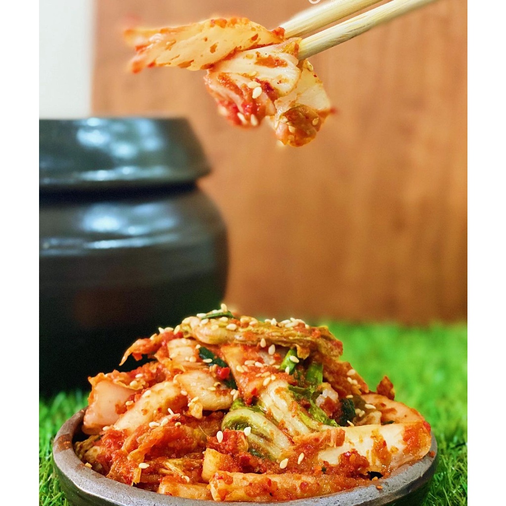 Ommason Kimchi  215gr (4pcs) Makanan Korea