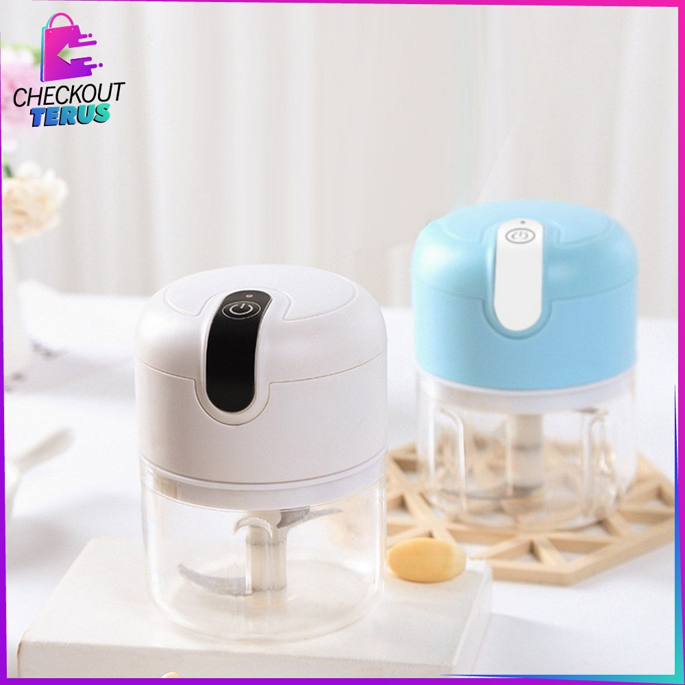 CT C454 USB Mini Chopper Blender Bumbu Portable Multifungsi Blender Dengan USB CHARGING Blander  Daging Kecil Serbaguna