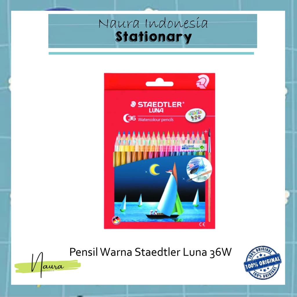 

PENSIL 36W LUNA 137 10 C36 | LUNA 137 10 C36 36 WARNA | PENSIL WARNA LUNA