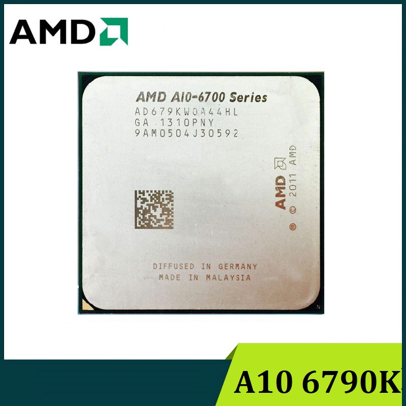 Prosesor AMD A10-6790K 4.0GHZ GPU Radeon HD 8670D Quad Cores FM2