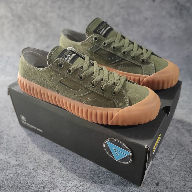 CHAMPS SHOES EVOLVE ORIGINAL LOW ARMY GUM