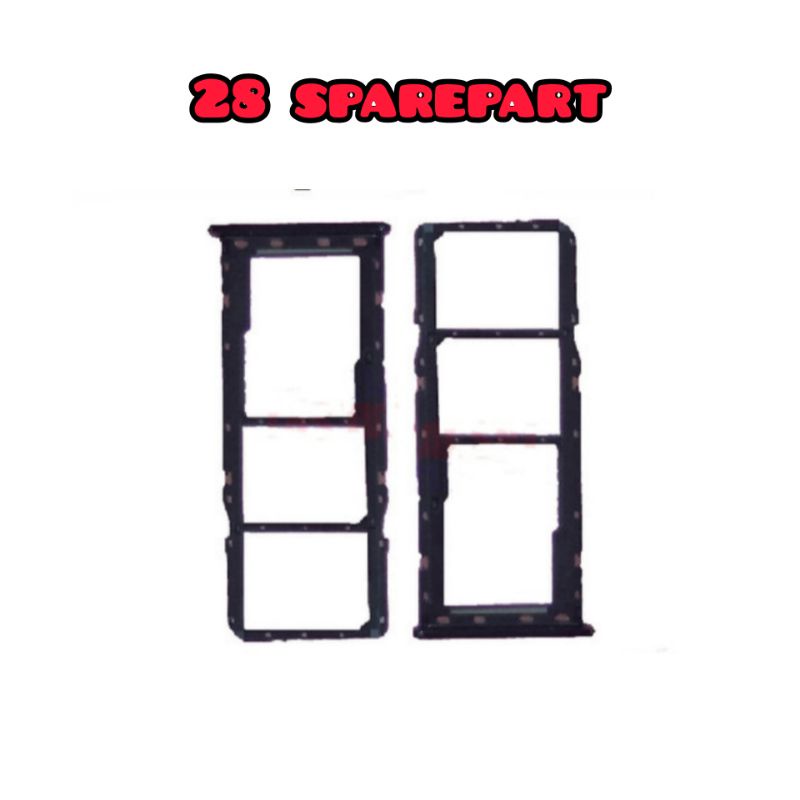 Simlock / simtray / slot sim / tempat kartu Samsung a50s / a507 original