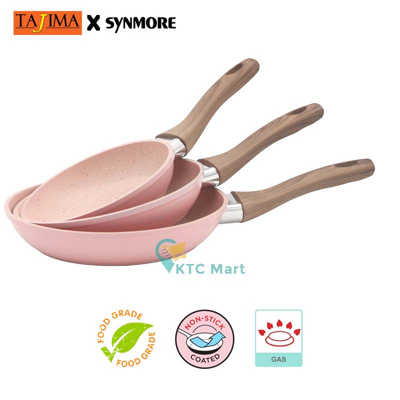 KTCmart - Granite Frypan Mini Anti lengket Marble | Premium Cookware | Penggorengan