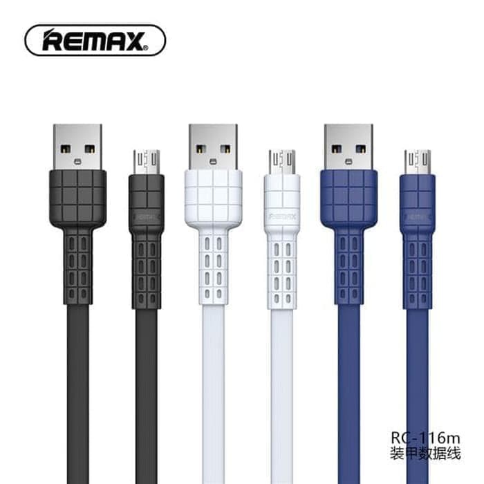 Kabel Data Remax Armor Series Fast Charger Micro / Lightning / Type C USB -  ORI