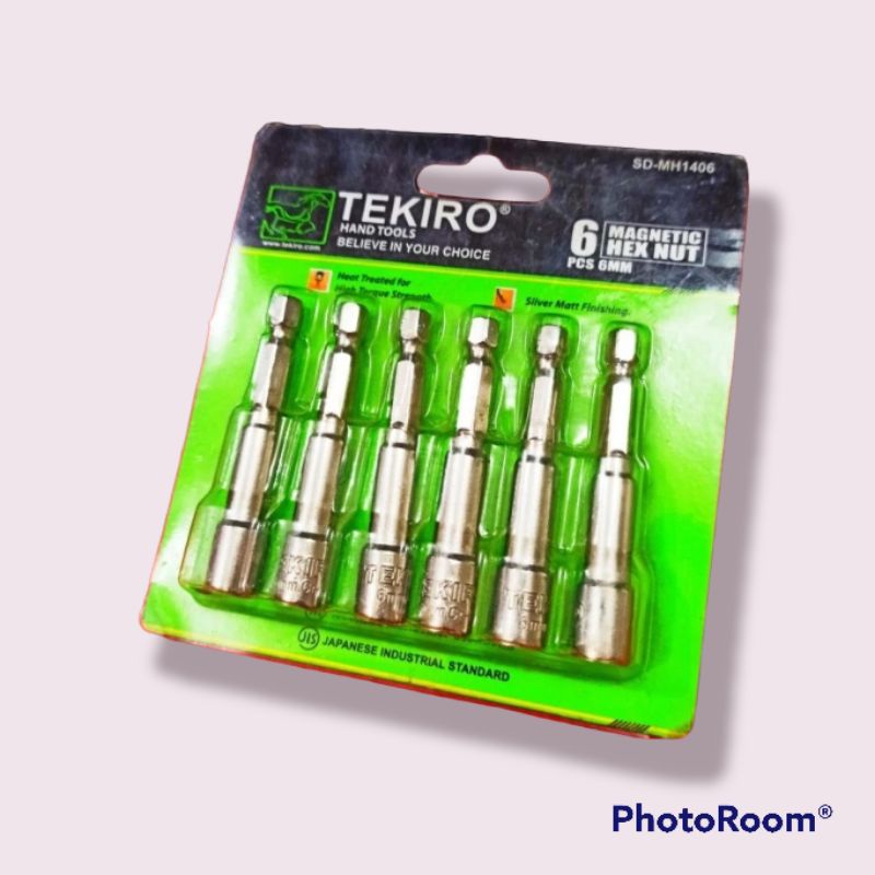 TEKIRO Magnetic Hex Nut - Kunci Baut Roofing - Mata Roofing SATUAN