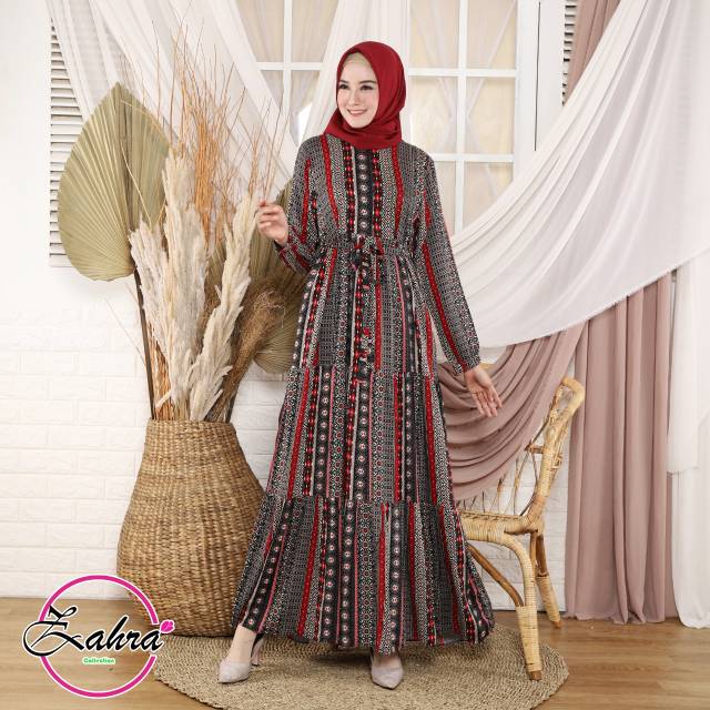 Gamis viscose bahan rayon viscose