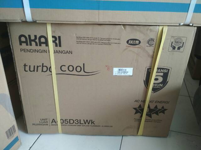 Ac Akari 1 2 Pk A 05d3lwi Harga Kita Plus Pasang Paketan 3 Meter Indonesia