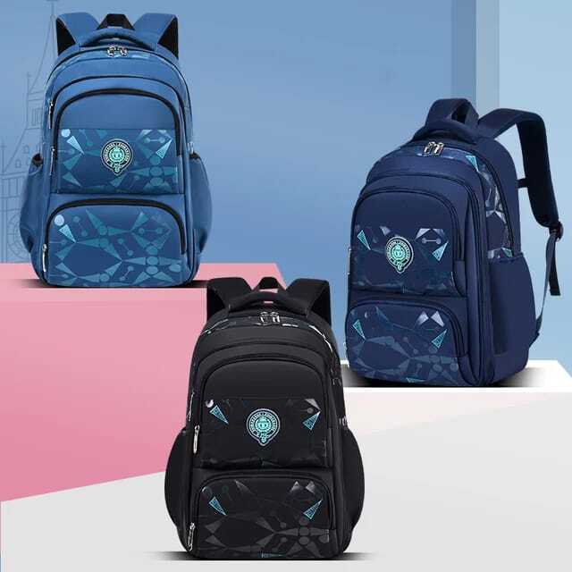 ( Mia ) TA001 Tas Sekolah Anti Air / Tas Import / Tas Punggung Anak / Tas Ransel Anak Sekolah SD SMP SMA Kuliah Remaja