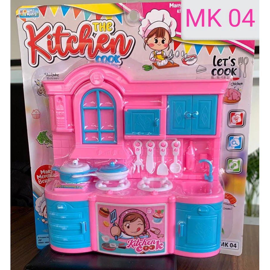 MK 04 - Mainan Meja Masak Masakan Kitchen Dapur Modern MK04