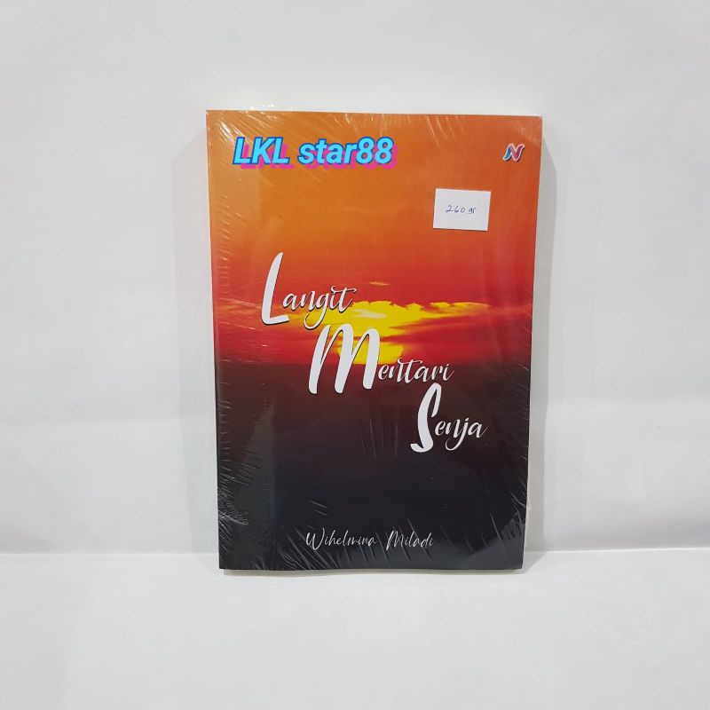 Buku Novel Langit Mentari Senja by Wihelmina Miladi