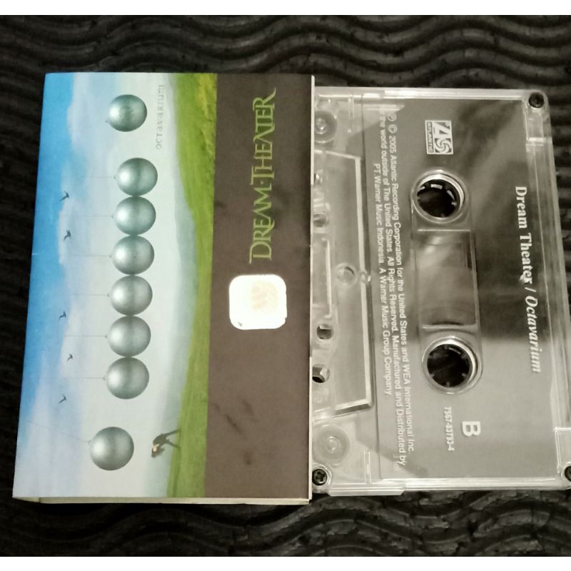 Kaset Pita Dream Theater - octavarium - metal