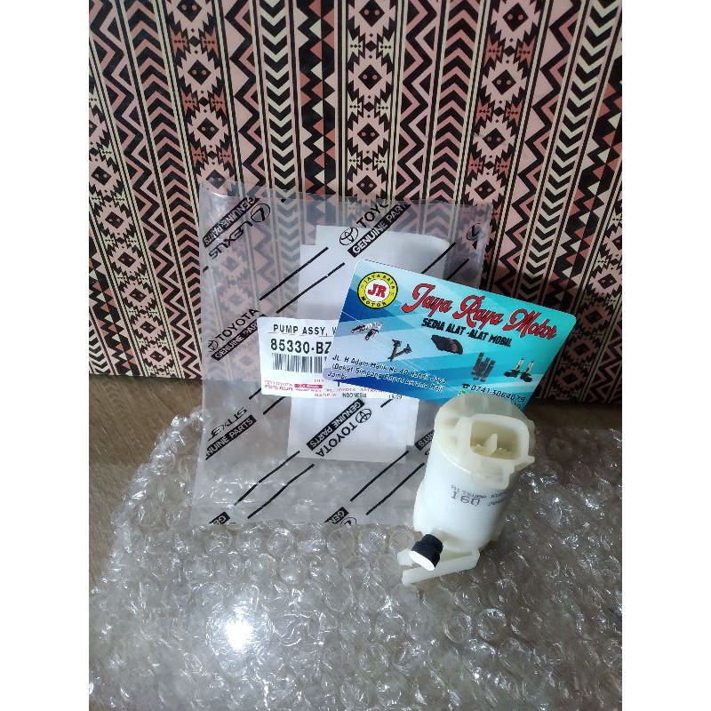 Motor wiper pompa Dinamo washer semprot air Agya Ayla 85330