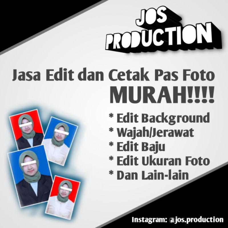 

Jasa Edit Pas Foto dan Edit Background Murah