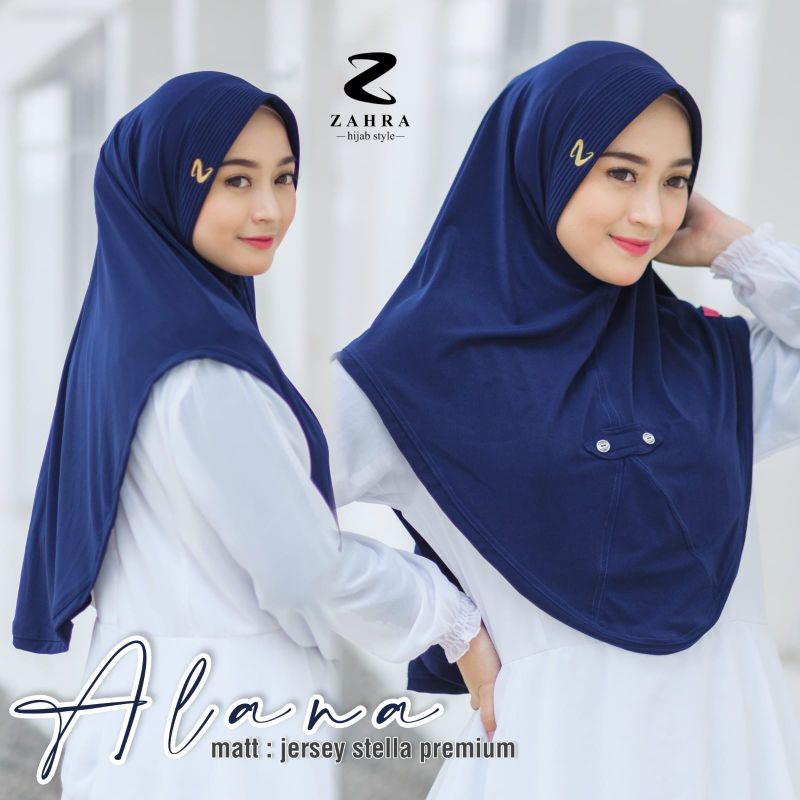 ALANA by ZAHRA HIJAB ORI PREMIUM