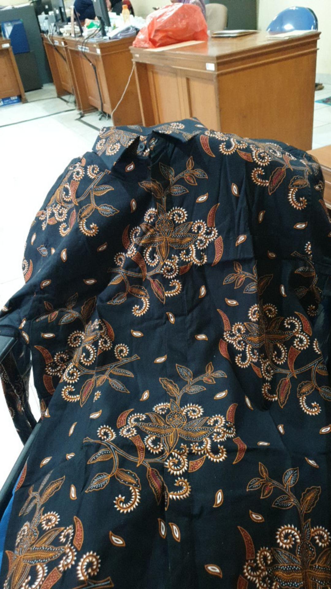 Agrapana Baju Batik Pria Lengan Panjang Batik Premium Kemeja Batik Pria Lengan Panjang Adwitiya