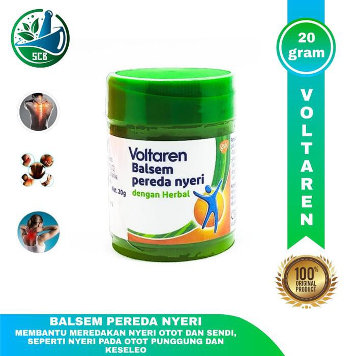Terlaris Voltaren Balsem - Untuk Nyeri Otot, Nyeri Sendi (Dengan Herbal)20Gr Terlaris