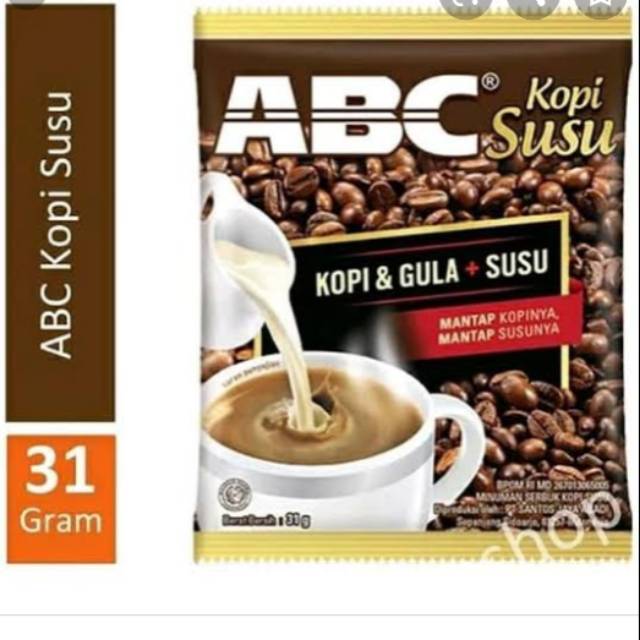 

TERMURAH!! FREE ONGKIR!! KOPI ABC SUSU