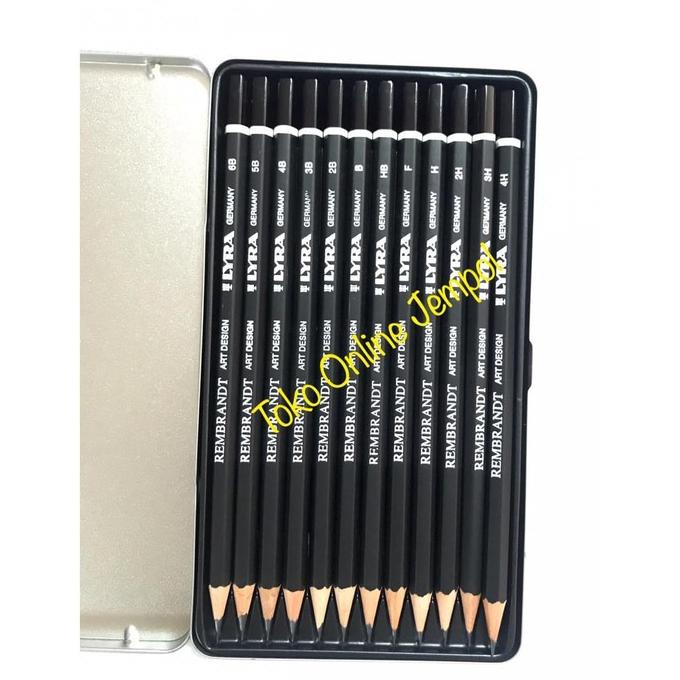 

set Pensil LYRA Rembrandt Art Design Graphite Pencils Sketch ATK1011LY ---READY---