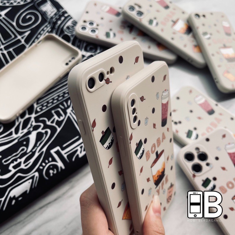 BOBA LYFE Liquid Silicone Case iPhone 7 7+ 8 8+ X XR XS 11 PRO MAX