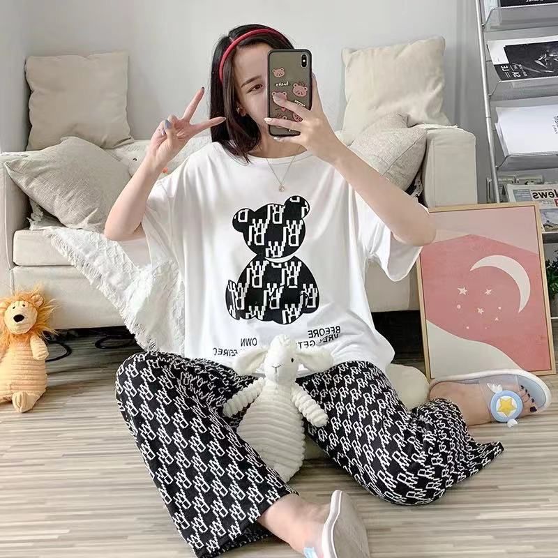 Piyama Impor Celana Panjang Sleepwear Baju Tidur Wanita