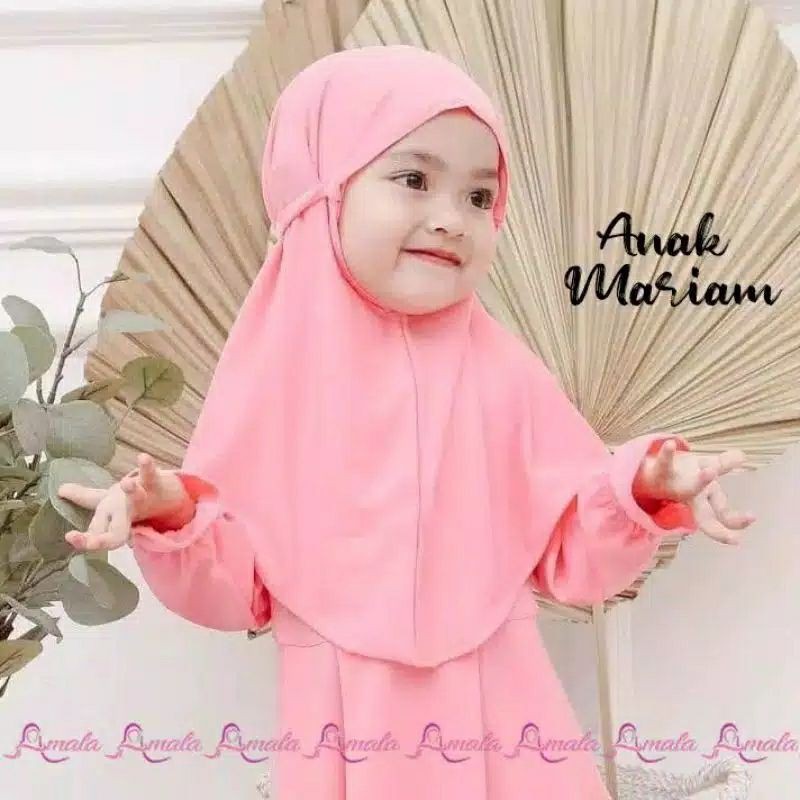 Bergo Diamond Anak|Jilbab Anak Instan Non Pet