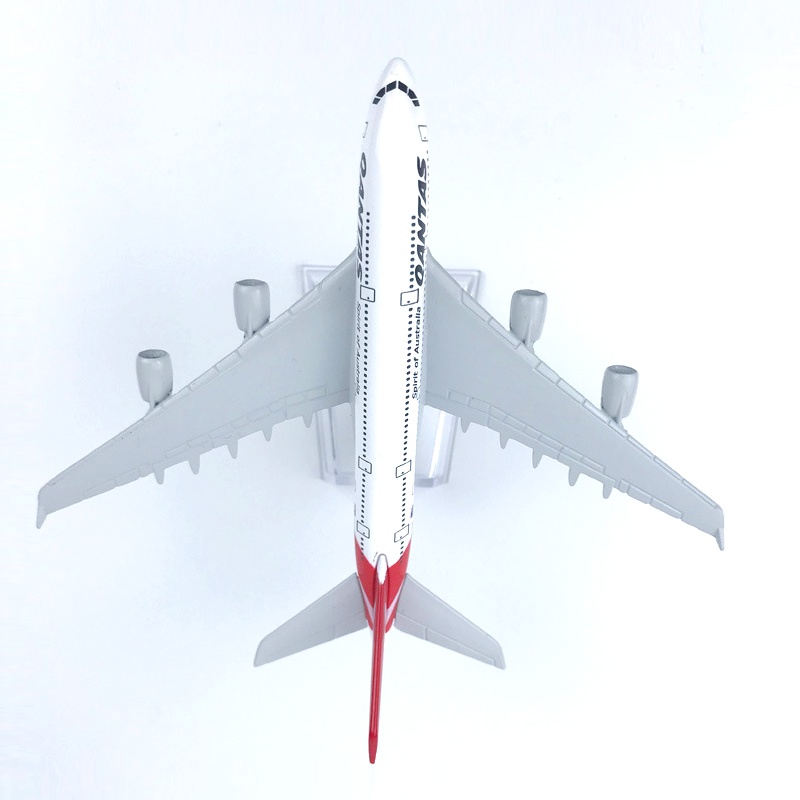 Pesawat Airbus 380 A380 Bahan Alloy Die Cast Untuk Koleksi