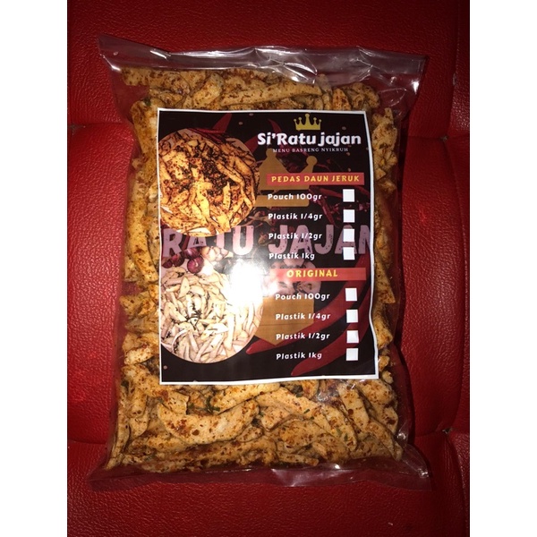 

Basreng Pedas Cikruh Daun Jeruk 500gr