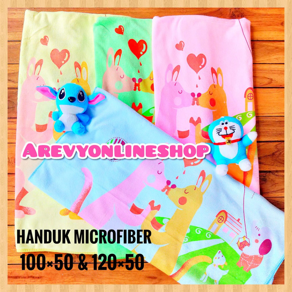 Handuk Microfiber Bayi Lembut Murah Berkualitas SNI