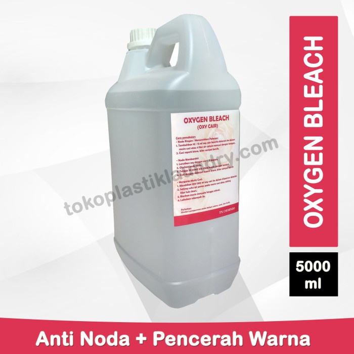 OXYGEN BLEACH Oxy Boost Penghilang Noda Darah Pencerah Warna - 5 liter