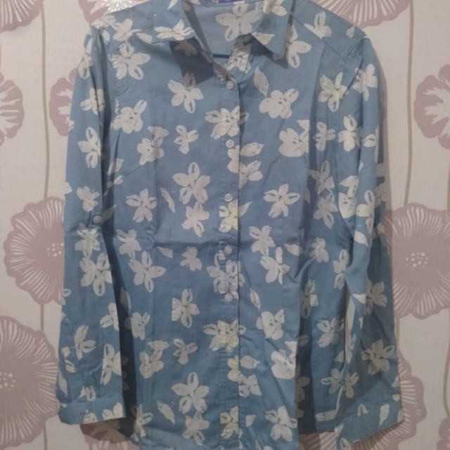PRELOVED - KEMEJA WANITA GEELA