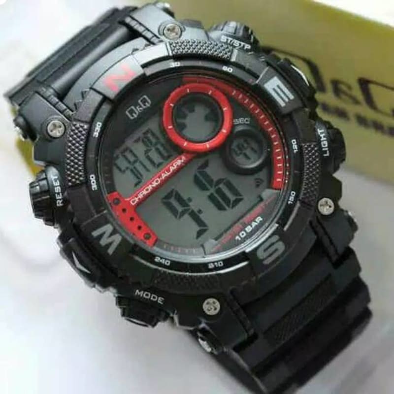 Jam Tangan Pria QQ ORIGINAL M133 jam Q&amp;Q PRIA DIGITAL M-133