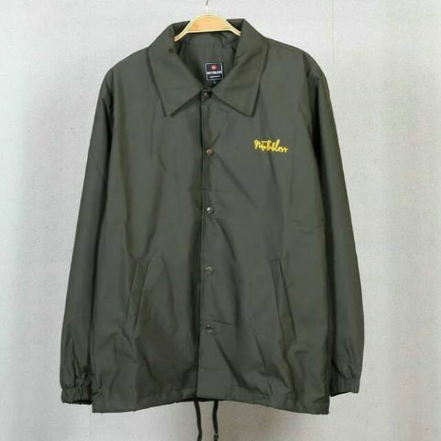 Coach Jaket Hijau Army MOTHBLESS
