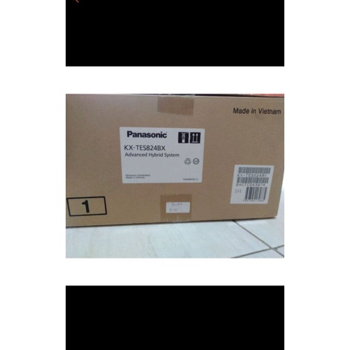 PABX PANASONIC KX-TES824 8 line 24 extension SECOND SEPERTI BARU + TLP MASTER 1 Baru