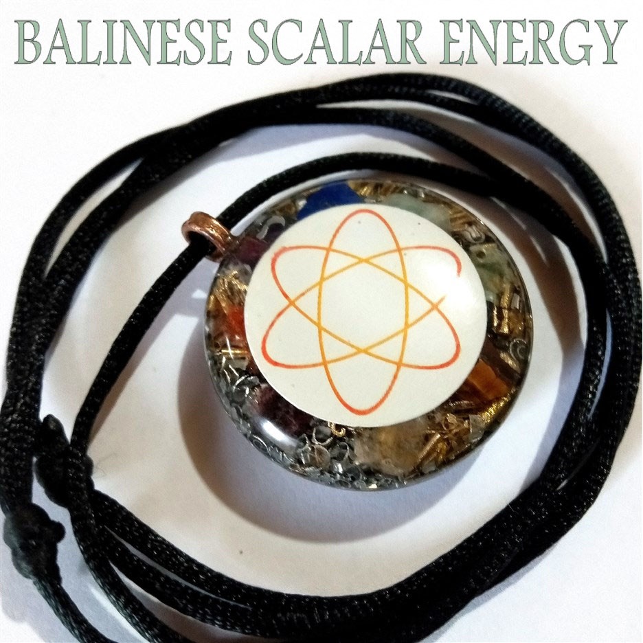PENDANT 7 CAKRA ORGONITE SCALAR ENERGY QUANTUM